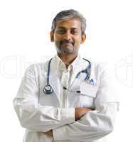 Indian male doctor