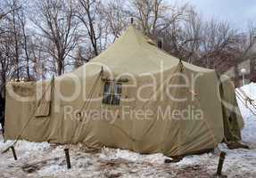 The Army expedition tents