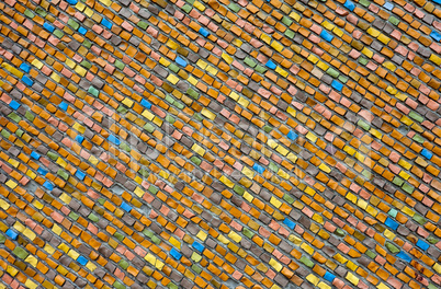 Abstract mosaic background