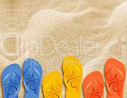 beach flip flops