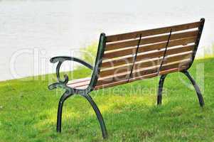 Bench in park