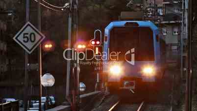 Train with lights, Tren con luces