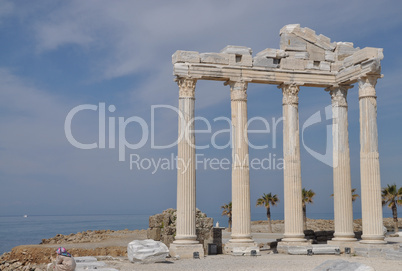 Apollon-Tempel in Side, Türkei