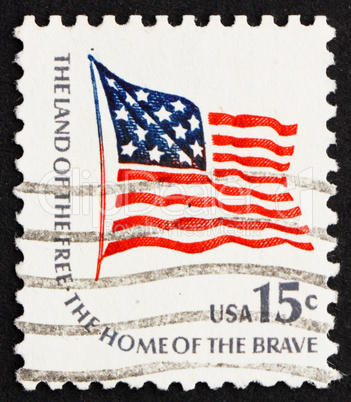 Postage stamp USA 1978 Fort McHenry Flag