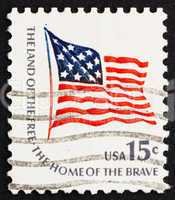 Postage stamp USA 1978 Fort McHenry Flag