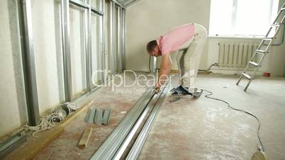 Installing drywall