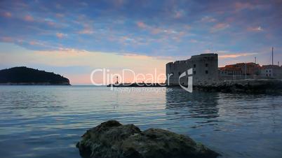 Dubrovnik old city and port