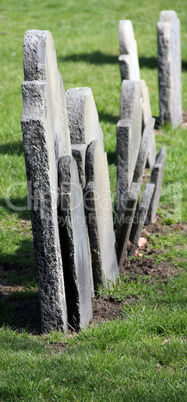 old gravestones