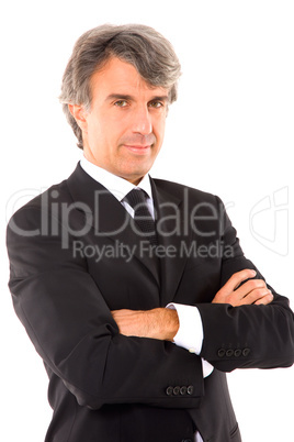 businessman with arms crossed