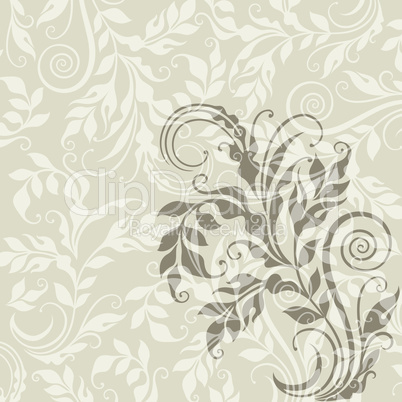 EPS10 decorative floral background