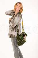 Frau mit Handtasche