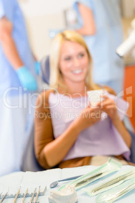 Dental tools close up