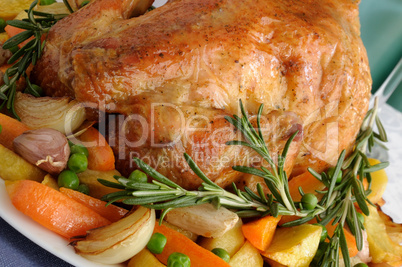 Roasted Chicken with Vegetables