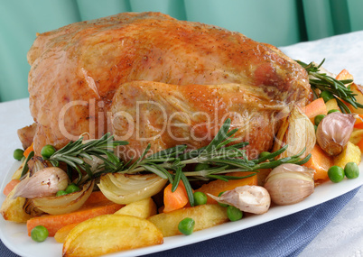 Roasted Chicken with Vegetables