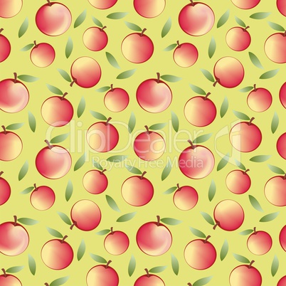 apple - seamless pattern and abstract nature background