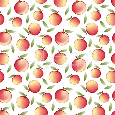 apple - seamless pattern and abstract nature background