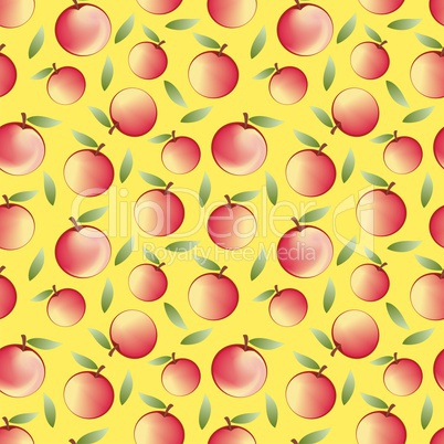 apple - seamless pattern and abstract nature background