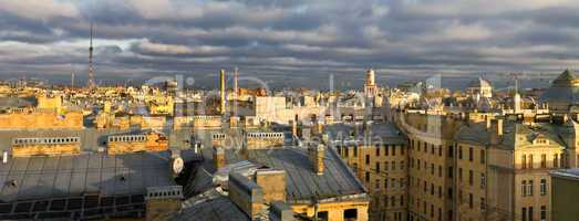 Roofs of the clouds