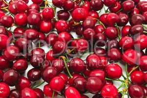 sweet cherries background