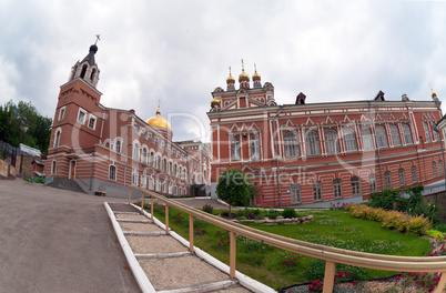 Iversky monastery in Samara, Russia.
