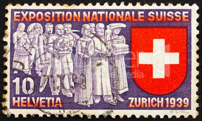 Postage stamp Switzerland 1939 Deputation of Trades and Professi