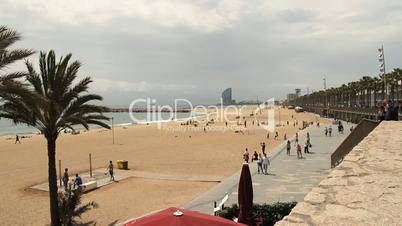 Barcelona beach