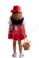 Little Red Riding Hood with cakes