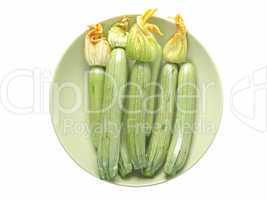 Courgettes zucchini