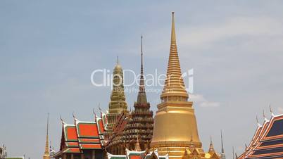 Roof of Grand Palace, Bangkok, Thailand