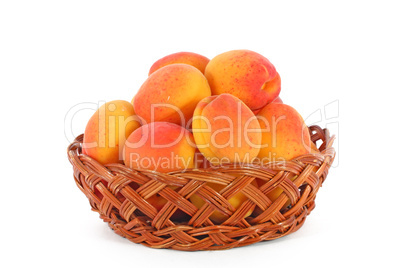 Apricots in a basket