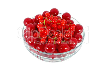 Cherries and currants