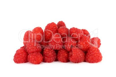 Fresh raspberries