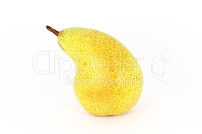 Ripe fresh yellow pear