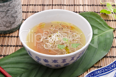 very light and tasty Miso soup