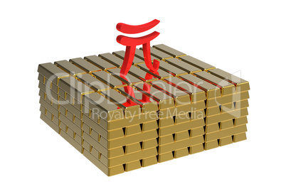 Renminbi on gold