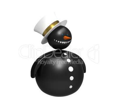 Black snowmen