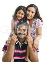 Happy Asian Indian family