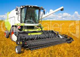 combine harvester