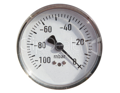 Gas pipeline and manometer gas.