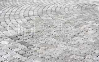 Paving stones texture a round