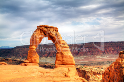 Delicate Arch at Arches National Park, Utah, USA
