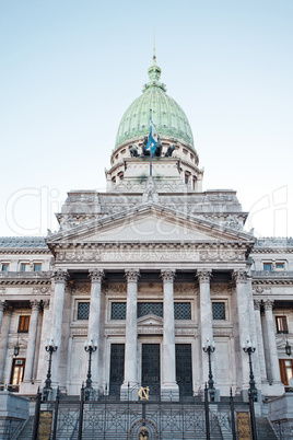 Building of Congress  in Buenos Aires, Argentina