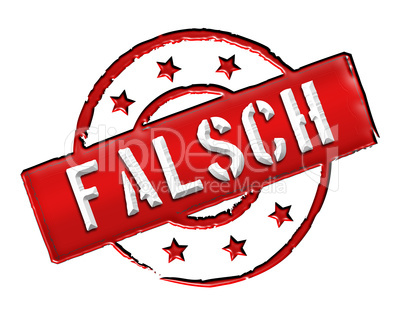 Falsch - Stamp