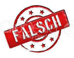 Falsch - Stamp