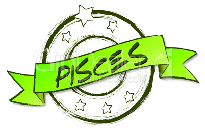 zodiac - Retro -  PISCES