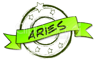 Retro Zodiac - Aries