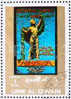 Postage stamp Umm al-Quwain 1972 Los Angeles 1932, Olympic Games