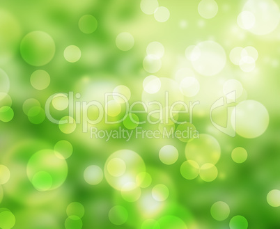 Spring abstract bokeh background