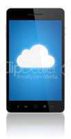 Cloud Computing Connection On Mobile Phone