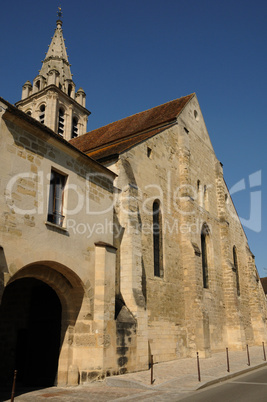 France, the church Saint Christophe Cergy